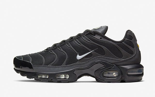 Nike Air Max Plus “Grid Pack — Black” — Black / Anthracite · 2019 edition