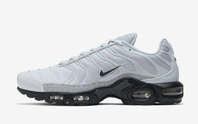 Nike Air Max Plus “Grid Pack — Grey” — Grey / Black · 2019 edition
