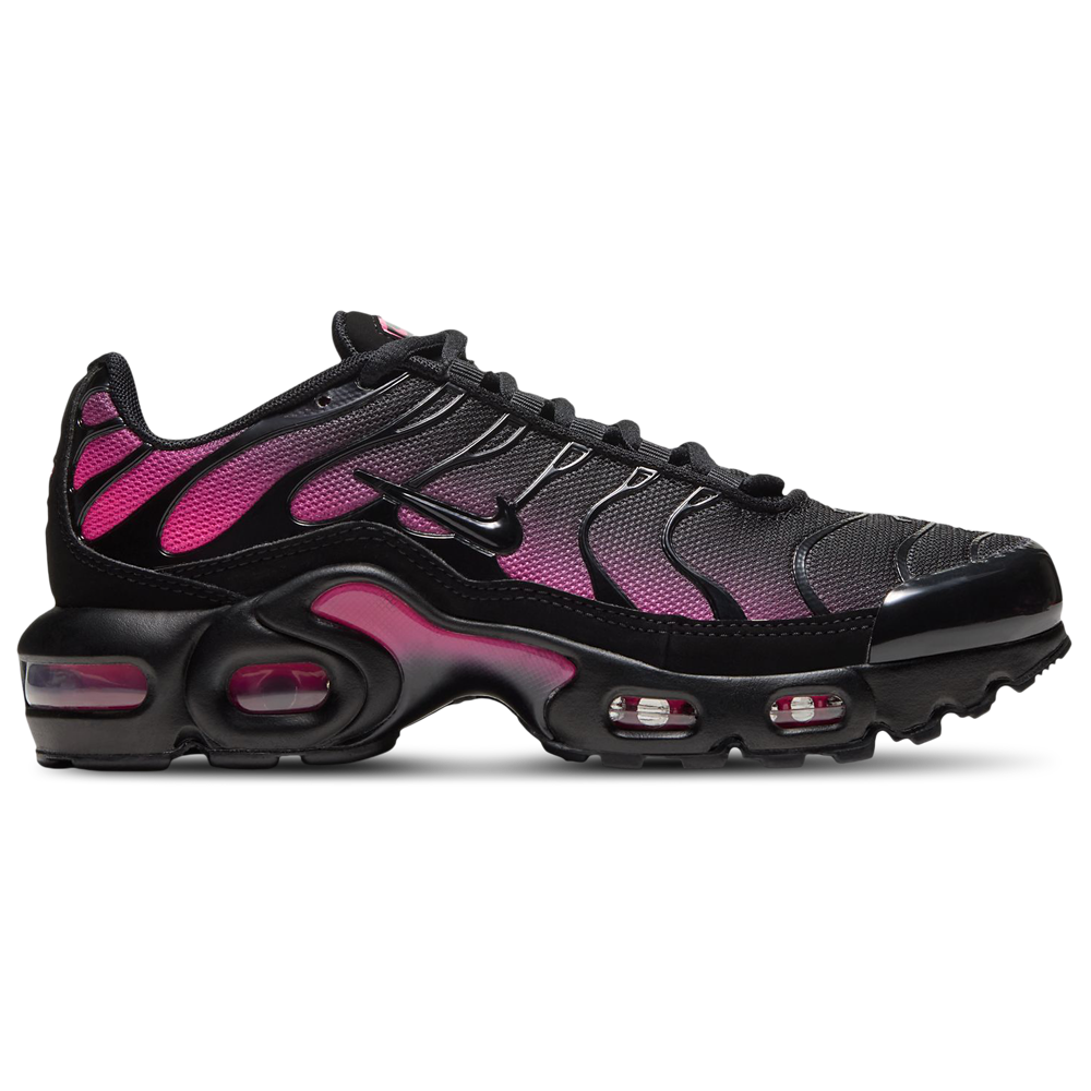 Nike Air Max Plus Hyper Pink (GS) — Black / Black / Hyper Pink