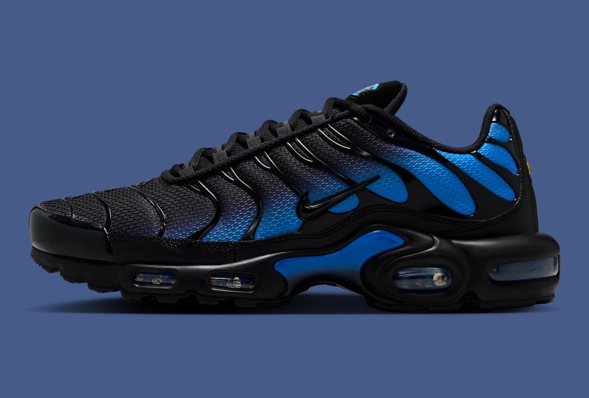 Nike Air Max Plus Black Blue Crystal — Black / Blue Crystal