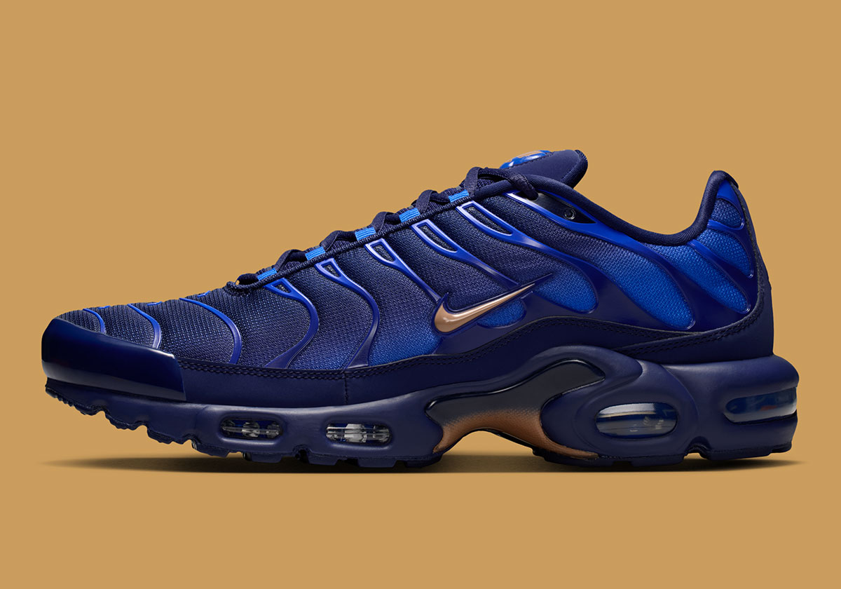 Nike Air Max Plus French Football Federation — Blackened Blue / Game Royal / Metallic Copper
